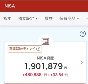 楽天証券 新NISA 2024年 3月11日 前日比 マイナス