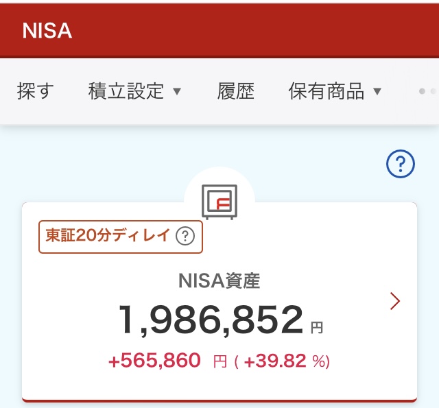【NISA】新NISA 評価損益 2024年3月21日 楽天証券