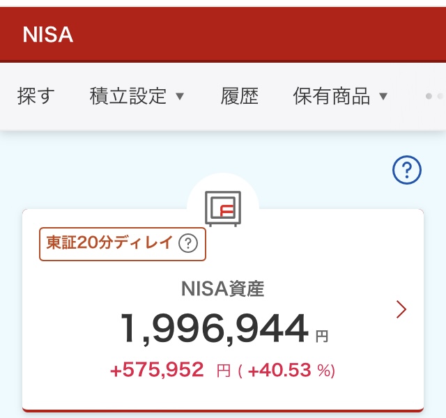NISA 新NISA 評価損益 2024年3月25日 楽天証券