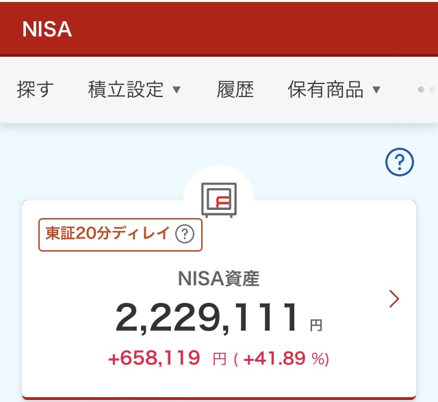 NISA 2024年5月31日 楽天証券 評価損益