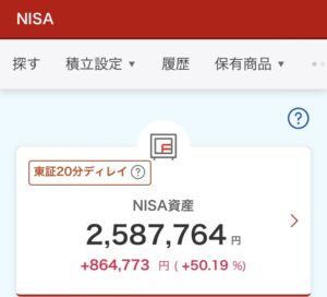 NISA 2024年7月17日 楽天証券 評価損益