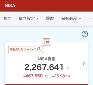 NISA 2024年8月8日 楽天証券 評価損益