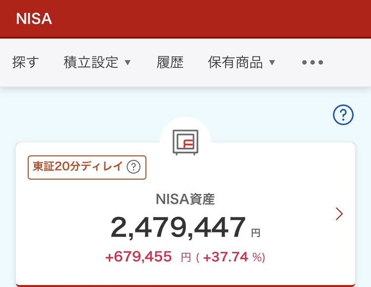 NISA 2024年9月3日 楽天証券 評価損益