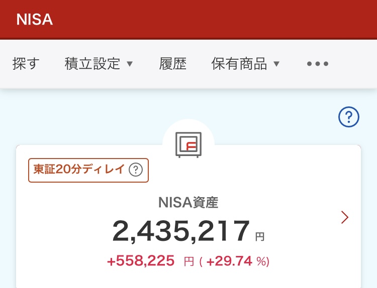 NISA 2024年9月13日 楽天証券 評価損益